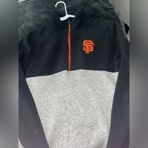 47 half zip crew neck San Francisco Giants